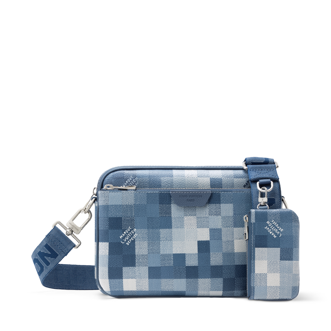 Trio Messenger Damoflage - Men - Bags | LOUIS VUITTON ®